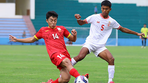  Kết quả  U17 Myanmar 2-1 U17 Kyrgyzstan: Myanmar 'trao' nửa vé dự VCK U17 châu Á 2025 cho U17 Việt Nam 